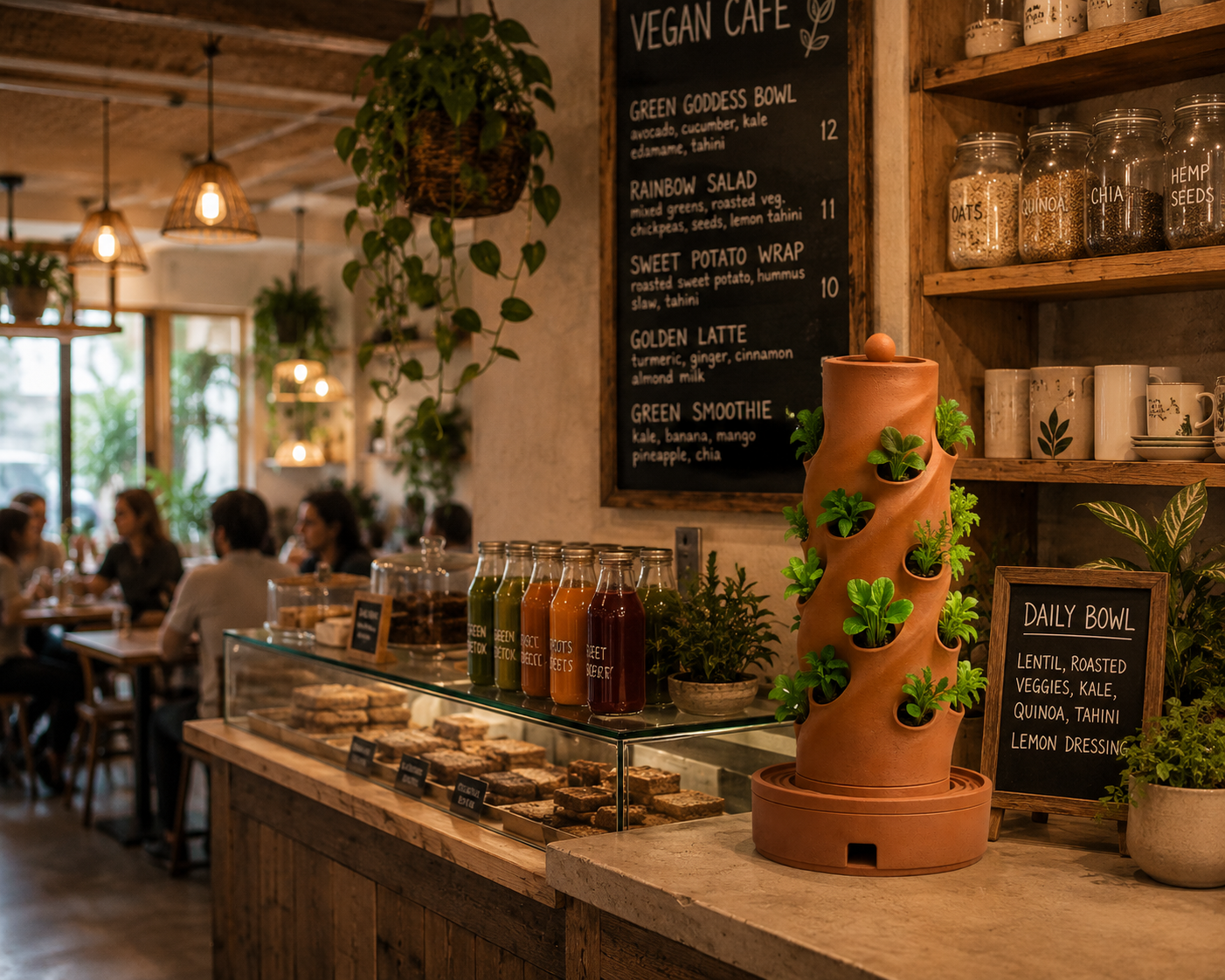 Fresh organic produce